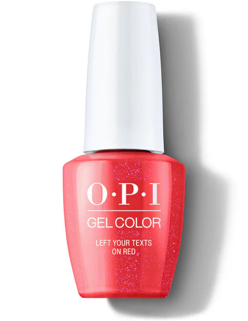 Gel Polish GCS010 Left Your Texts On Red