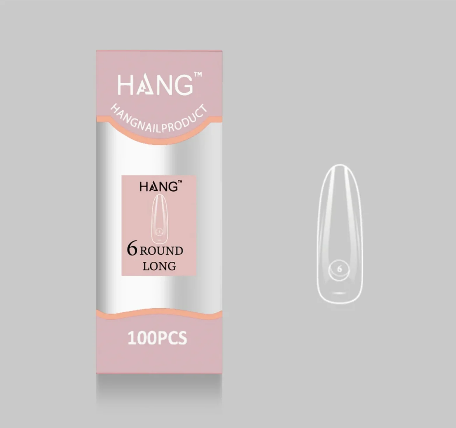 Flex-Gel EX Natural Round Long #6