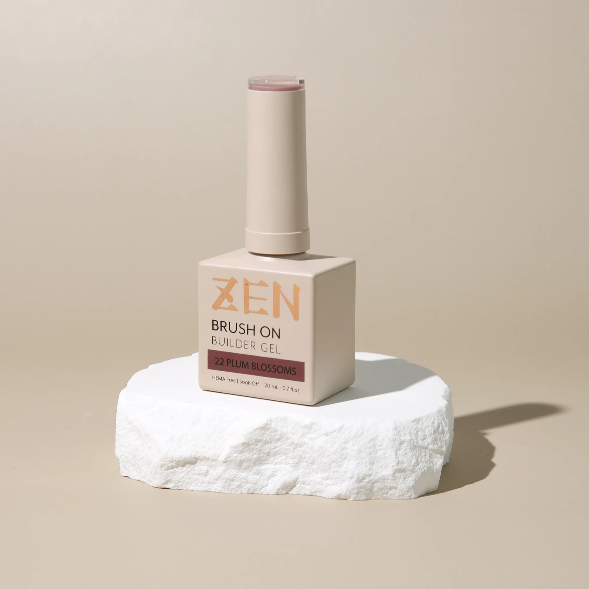 KaZEN Brush On Builder Gel - #22 Plum Blossoms