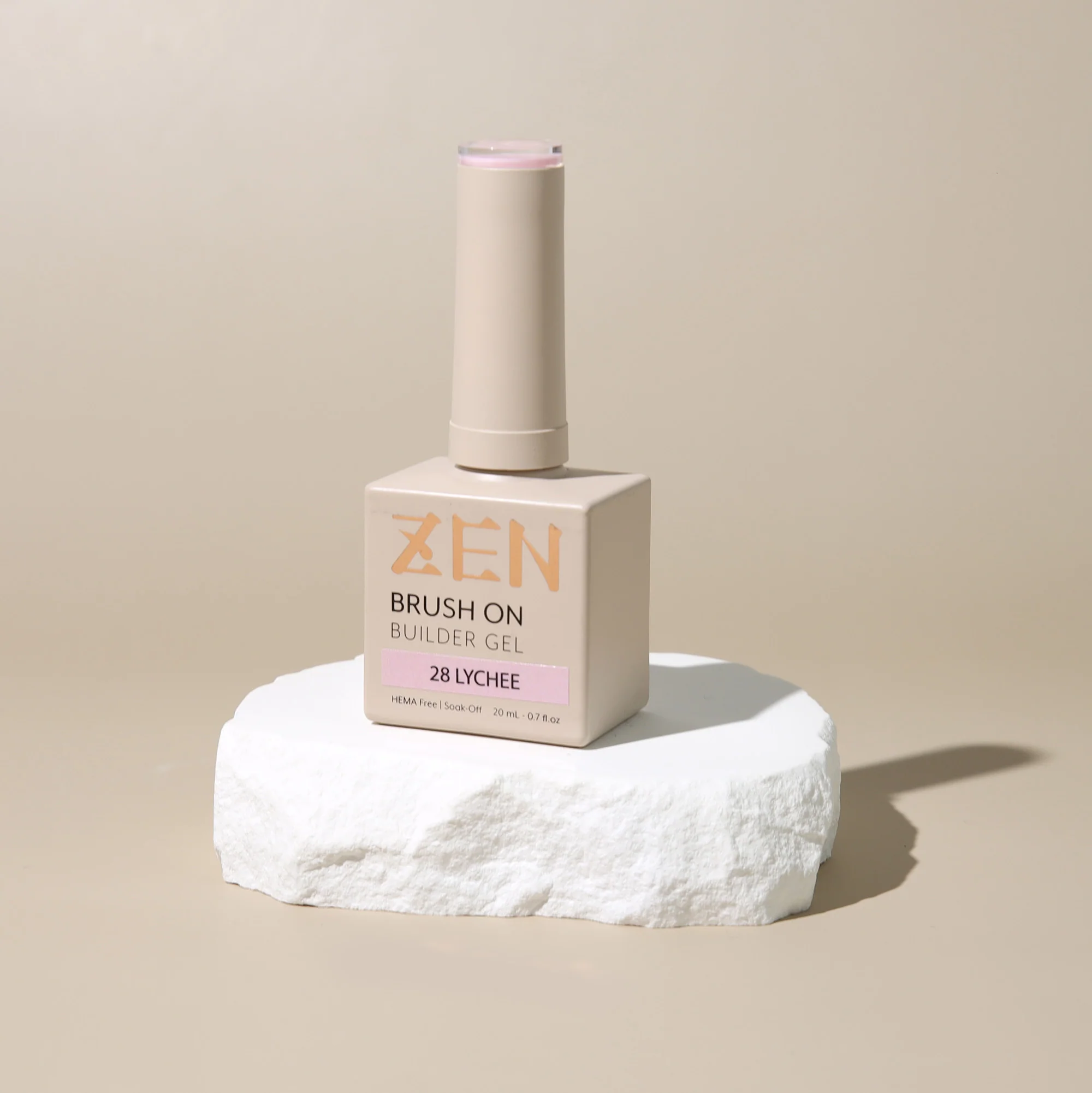 KaZEN Brush On Builder Gel - #28 Lychee