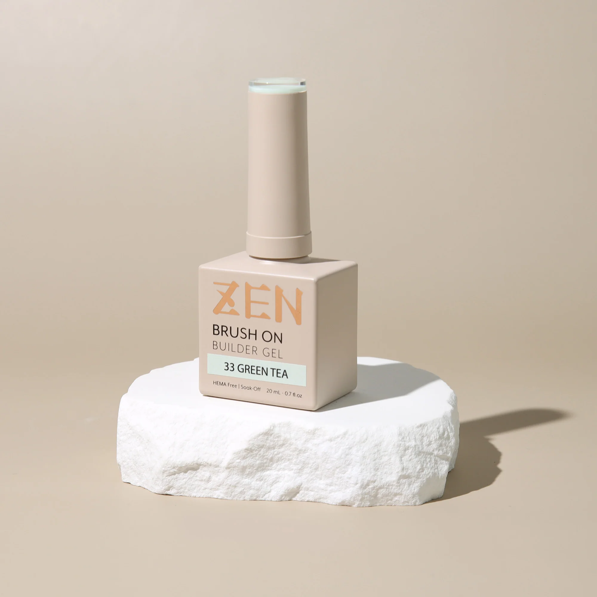 KaZEN Brush On Builder Gel - #33 Green Tea - WS