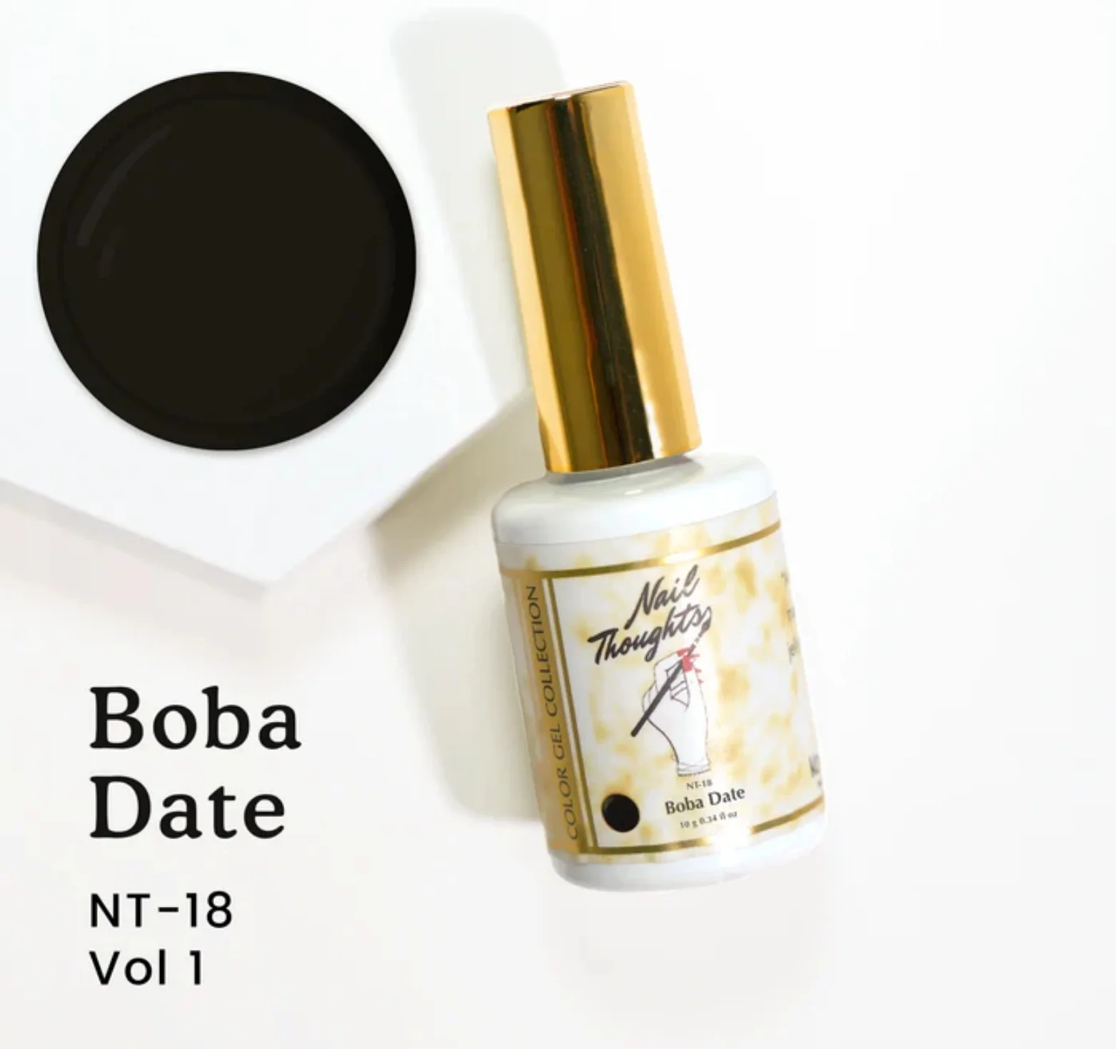 Nail Thoughts Gel Polish Boba Date