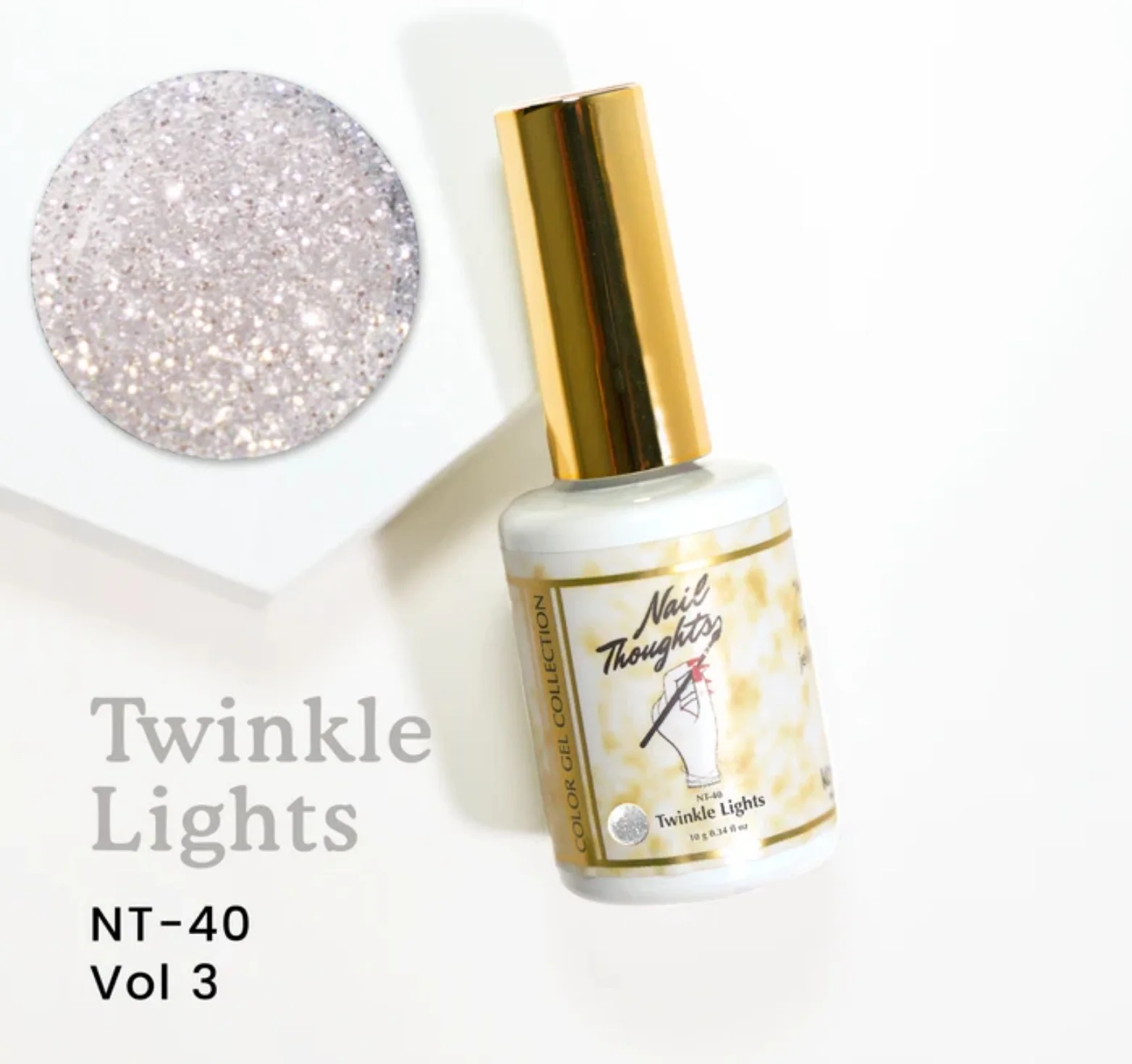 Nail Thoughts Gel Polish Twinkle Lights