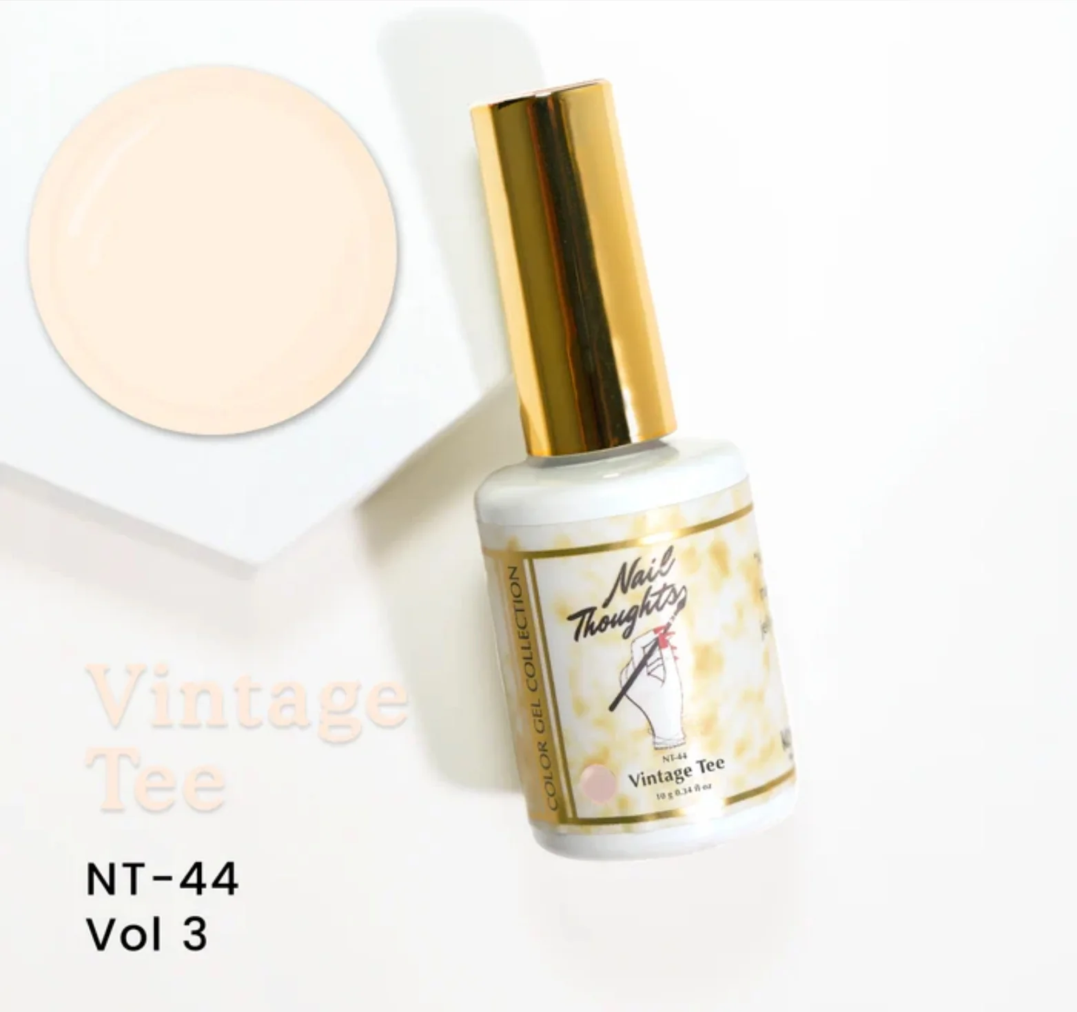 Nail Thoughts Gel Polish Vintage Tee