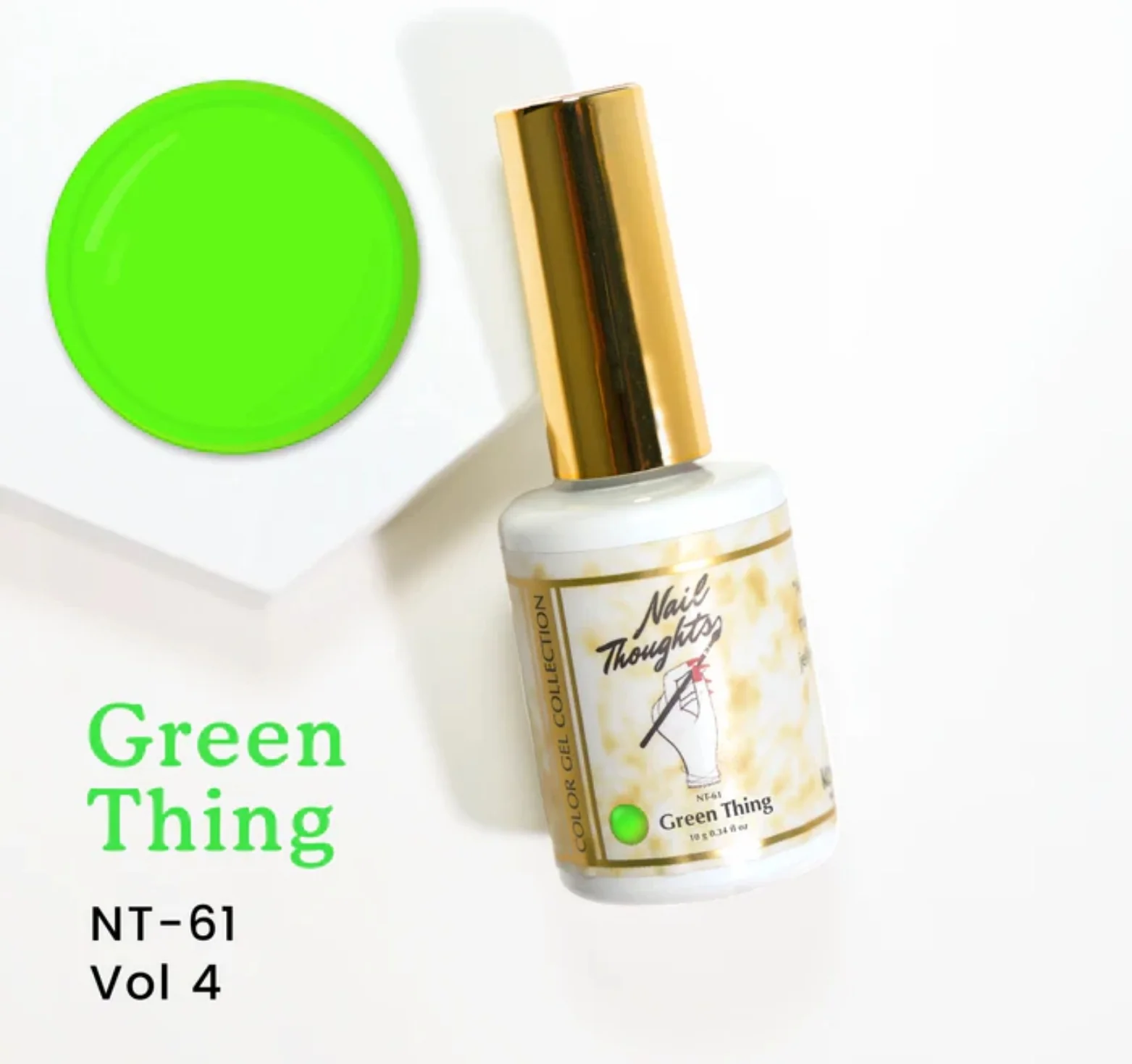 Nail Thoughts Gel Polish Green Thing - WS