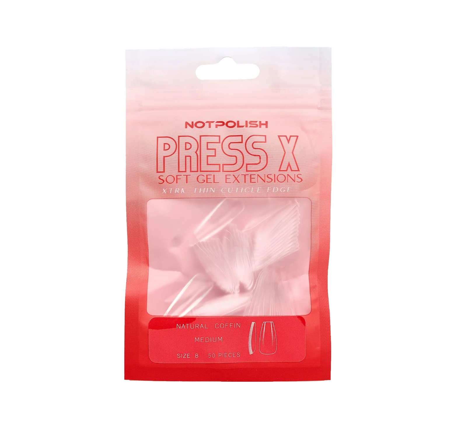 Press X - Natural Coffin Long #4