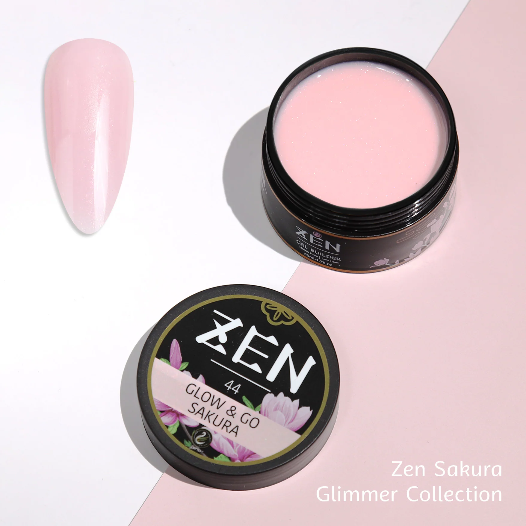 ZEN Builder Gel - #44 Glow&Go Sakura
