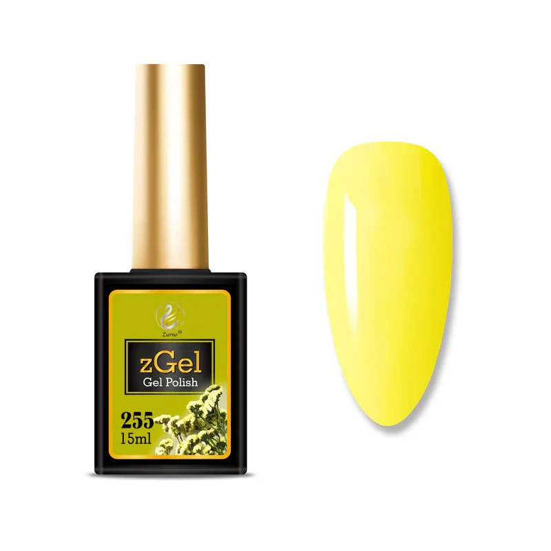 Gel Polish zGel - #255 Yellow Statice A